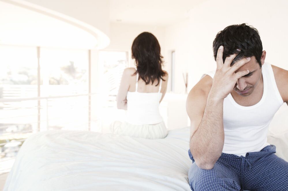 Probleme in einem intimen Leben