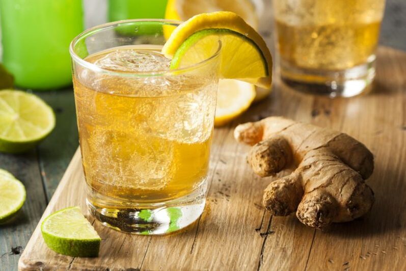 Mit Ingwer und Zitrone trinken, um die Potenz zu steigern